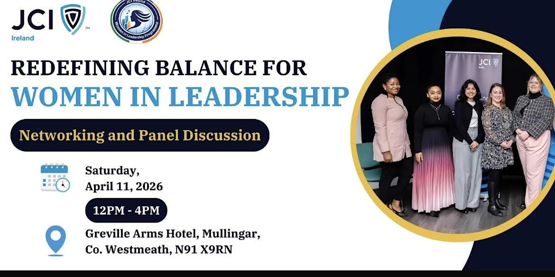 JCI Ireland Women in Leadership Redefining Balance for Women in Leadership Image
